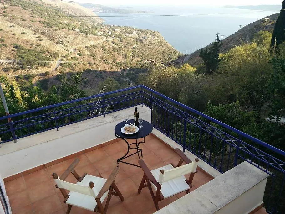 Traditional Sea View Vacation Home In Kourouklata Farsa Greece